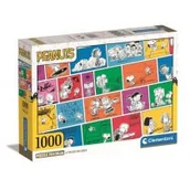 Puzzle - Puzzle 1000 Compact Peanuts Clementoni - miniaturka - grafika 1