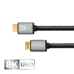 Kabel HDMI-HDMI 2.1 8K 1,8 m Kruger&Matz - Kable - miniaturka - grafika 1