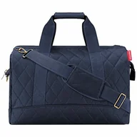 Walizki - reisenthel Allrounder L Weekender Travel Bag 48 cm rhombus midnight gold - miniaturka - grafika 1