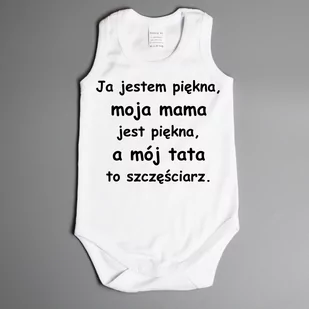 Ja jestem piękna...  - body na ramiączkach - Body - miniaturka - grafika 1