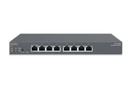 Switche - Switch zarządzalny 8x RJ45 Gigabit PoE 55W, EnGenius Cloud ECS1008P - miniaturka - grafika 1