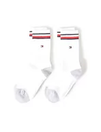 Skarpetki damskie - Tommy Hilfiger Skarpety dziecięce Tommy Hilfiger Iconic Kids' Sports (2 sztuki), biały, 31-34 - miniaturka - grafika 1