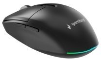 Gembird GEMBIRD Mysz bezprzewodowa Dual-Mode 2.4G + BT 6 przycisków kolor czarny MUSW2-6B-01
