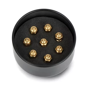 Dysza Creality High-end Brass 0,25mm/0,4mm/0,6mm/0,8mm - filament 1,75mm - mosiądz - 8szt. - Filamenty i akcesoria do drukarek 3D - miniaturka - grafika 1