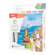 Przybory szkolne - Farby gwaszowe Deli - miniaturka - grafika 1