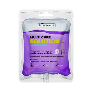 Bielenda Multi Care Solution Regenerująco-Odżywcza Maska-Serum w Płacie - Maseczki do twarzy - miniaturka - grafika 1