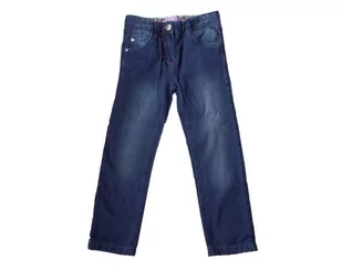 Spodnie dziewczęce Jeans 100% Bawełna 104/110 - Moda i Uroda OUTLET - miniaturka - grafika 1