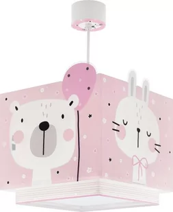 Dalber Baby Jungle lampa wisząca 1-punktowa różowa 63112S 63112S - Lampy sufitowe - miniaturka - grafika 1