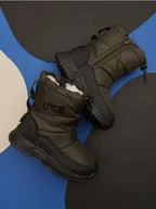 Buty dla chłopców - Sinsay - Śniegowce - zielony - miniaturka - grafika 1