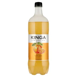 Kinga Sparclino Napój gazowany o smaku pomarańczowym 1 l - Woda - miniaturka - grafika 1