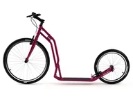 Ortezy, stabilizatory i opaski elastyczne - Hulajnoga Yedoo Steel  S2620 Burgundy - miniaturka - grafika 1