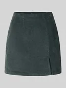 Spódnice - Spódnica mini o rozkloszowanym kroju z mieszanki bawełny model ‘LULA’ - miniaturka - grafika 1