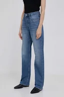 Spodnie damskie - Pepe Jeans jeansy damskie high waist - miniaturka - grafika 1