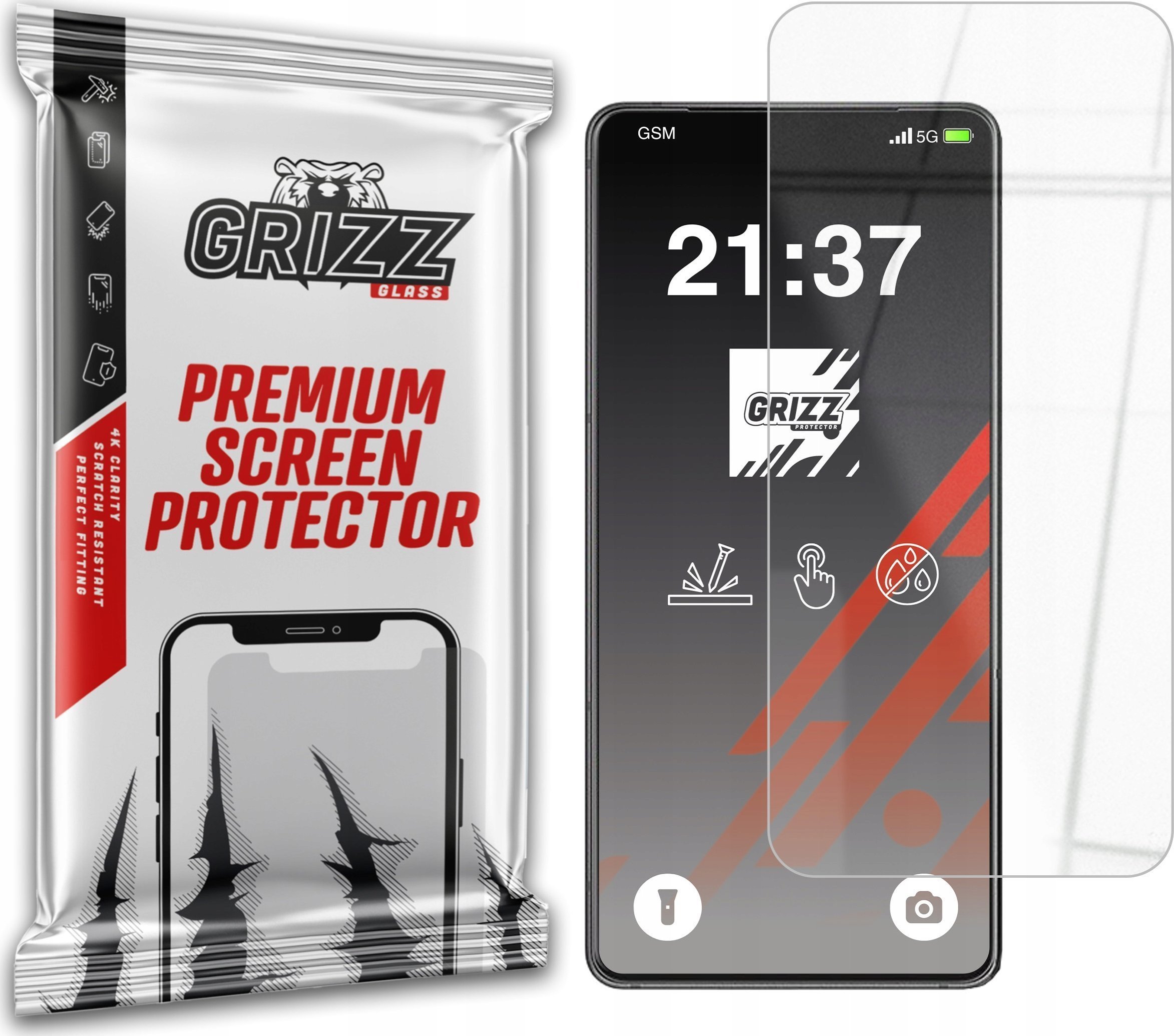 Szkło hybrydowe GrizzGlass HybridGlass do Asus ROG Phone 9 FE