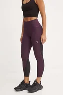 Legginsy - Puma legginsy treningowe Train All Day kolor czarny wzorzyste - miniaturka - grafika 1