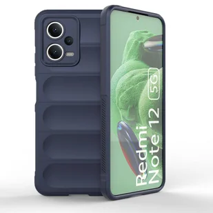 Magic Shield Case etui do Xiaomi Redmi Note 12 5G / Poco X5 5G elastyczny pancerny pokrowiec niebieskie - Etui i futerały do telefonów - miniaturka - grafika 1