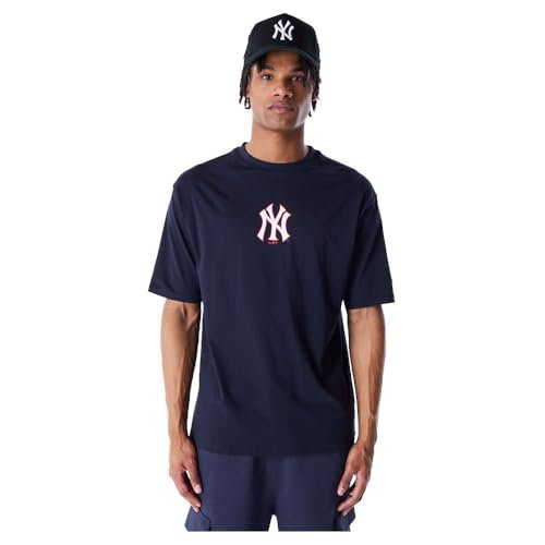 MLB World Series koszulka oversize New York Yankees granatowa biała