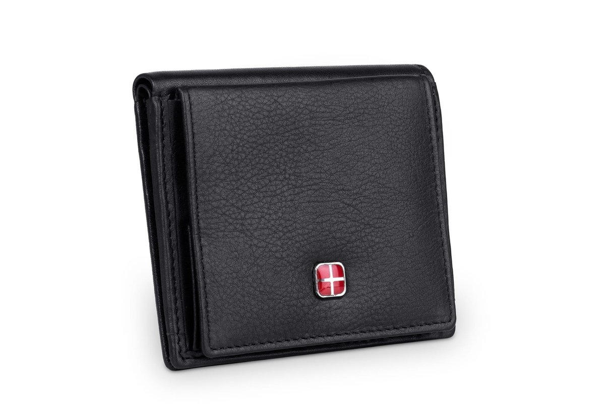 Portfel męski Skórzany Albatross Cruz Czarny