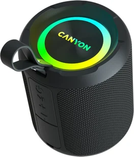 CANYON speaker OnMove 11 IPX6 TWS 20W EQ RGB Black - Głośniki przenośne - miniaturka - grafika 1