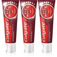 Pasty do zębów - Colgate Palmolive Wybielająca pasta do zębów MaxWhite Jeden 3 x 75 ml - miniaturka - grafika 1