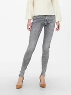 Spodnie damskie - ONLY Jeansy 15245366 Szary Skinny Fit - miniaturka - grafika 1