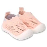 Buty dla dziewczynek - Befado niechodki 002P053 różowe - miniaturka - grafika 1