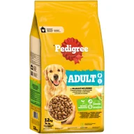 Sucha karma dla psów - Pedigree Adult, z drobiem i warzywami - 12 kg - miniaturka - grafika 1