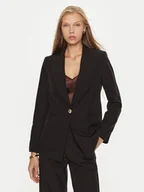 Marynarki i żakiety damskie - Maryley Marynarka 24IB187/M05/43NE Czarny Regular Fit - miniaturka - grafika 1