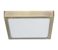 Lampy sufitowe - Prezent 49064 - LED Plafon LENYS LED/22W/230V 4000K 22,5x22,5 cm mosiądz - miniaturka - grafika 1