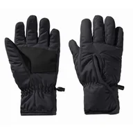 Rękawiczki dla dzieci - Rękawice zimowe dla dziecka Jack Wolfskin EASY ENTRY GLOVE K black - 116 - miniaturka - grafika 1