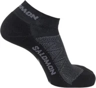Skarpetki i podkolanówki sportowe - Skarpety Salomon Speedcross Low Deep Black - miniaturka - grafika 1