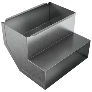 Kratki.pl PRZYŁĄCZE KANAŁOWE DO 110X170 MM PK117 - Akcesoria kominkowe - miniaturka - grafika 1