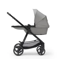 Wózki dziecięce - Wózek wielofunkcyjny KINDERKRAFT Newly 3in1 Mink Pro Szary - miniaturka - grafika 1