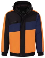 Kurtki męskie - KURTKA MĘSKA OCIEPLANA Z KAPTUREM 3CGP - XXL - miniaturka - grafika 1