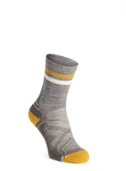 Skarpetki i podkolanówki sportowe - Skarpety damskie Smartwool Performance Hike Light Cushion Tube Stripe Crew - taupe/natural marl - miniaturka - grafika 1