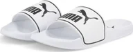 Klapki i japonki męskie - Puma Klapki męskie PUMA LEADCAT 2.0 PUMA WHITE-PUMA BLACK 38 - miniaturka - grafika 1