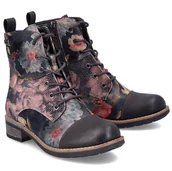 Botki damskie - Trzewiki damskie wodoodporne Rieker 94611-91 MULTI R.36 - miniaturka - grafika 1