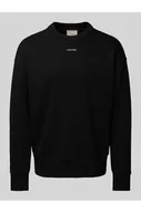Bluzy męskie - Bluza o kroju oversized z nadrukiem z logo - CK Calvin Klein - miniaturka - grafika 1