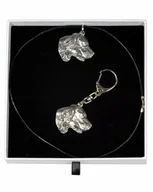 Breloki - Seter Setter Naszyjnik i Brelok w pudełku - miniaturka - grafika 1