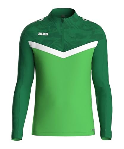 JAKO Ziptop Iconic Iconic dziecięca bluza sportowa dla dzieci, z funkcją Keep Dry, ocieplająca, miękka polarowa strona wewnętrzna