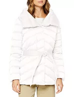 Kurtki damskie - Geox W CHLOO MID JKT (W04 damska kurtka puchowa, Cloud White, 48 - miniaturka - grafika 1