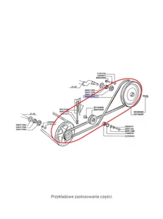 CNH PAS WYTRZĄSACZY LAVERDA 340433474 - Części i akcesoria do maszyn rolniczych - miniaturka - grafika 1