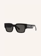 Okulary przeciwsłoneczne - Dolce & Gabbana Okulary Przeciwsłoneczne dg6184 schwarz - miniaturka - grafika 1