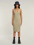 Sukienki - G-Star Sukienka w kolorze beżowym - miniaturka - grafika 1