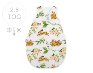 Śpiworek niemowlęcy całoroczny ocieplany 75 cm- w lesie - Śpiworki dla dzieci - miniaturka - grafika 1