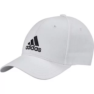 Czapka z daszkiem damska adidas Baseball Cap Cot OSFW biała FK0890 - Czapki damskie - miniaturka - grafika 1