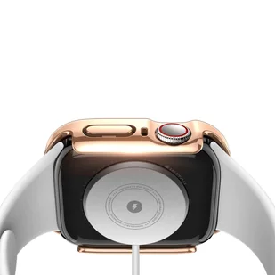 Dux Ducis Hamo etui z ochroną wyświetlacza do Watch 6 40mm / Watch 5 40mm / Watch 4 40mm / Watch SE 40mm metaliczny pokrowiec na zegarek różowy - Akcesoria do smartwatchy - miniaturka - grafika 7