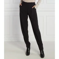 Spodnie damskie - Calvin Klein Spodnie | Straight fit - miniaturka - grafika 1