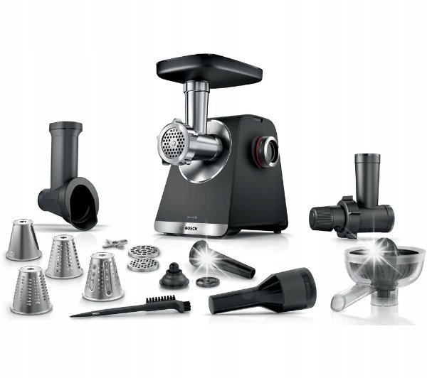 Maszynka do mielenia mięsa Bosch Maszynka do mięsa Bosch MFWS670B 2100W Szatkownica Wyciskarka do cytrusów