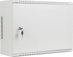 Szafa Lanberg Szafa instalacyjna rack wiszšca 19 cali 4u+3u 540x200 niskoprofilowa złożona szara - Szafy rack - miniaturka - grafika 1